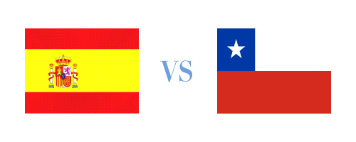 スペインVSチリ