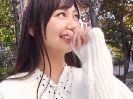 【アイドルのような清楚系JD】『私ですかぁ』美乳大人しくてエロい女子大生をインタビューからSEX【無料エロ動画】のトップ画像