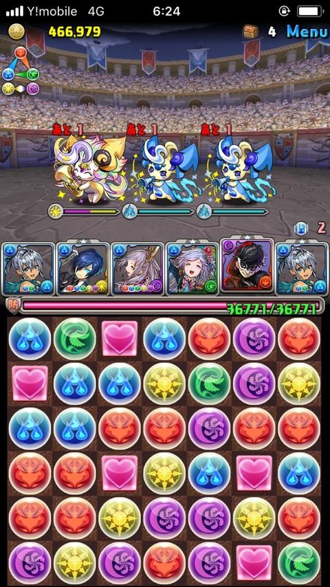 【パズドラ】これさ・・・パーティがホストクラブじゃんwwwww