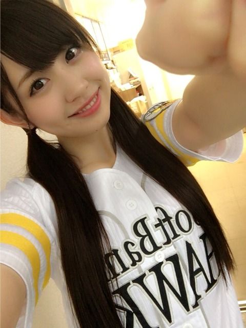 【画像】10万年に1人のホークスファンアイドル、爆誕