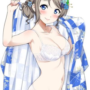 【画像】浴衣に着替え中の曜ちゃんの下着姿がたまらんヨーソロー！！ｗｗｗｗｗ【ラブライブ！サンシャイン!!】