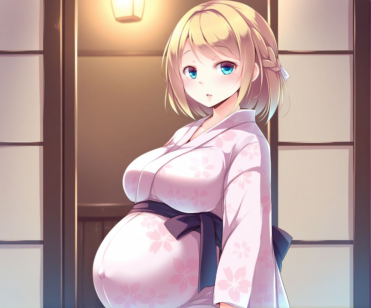 【ボテ腹】みんなの持ってるボテ腹エロ画像貼ってけ その23【二次画像】