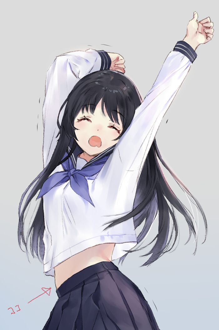 黒髪
