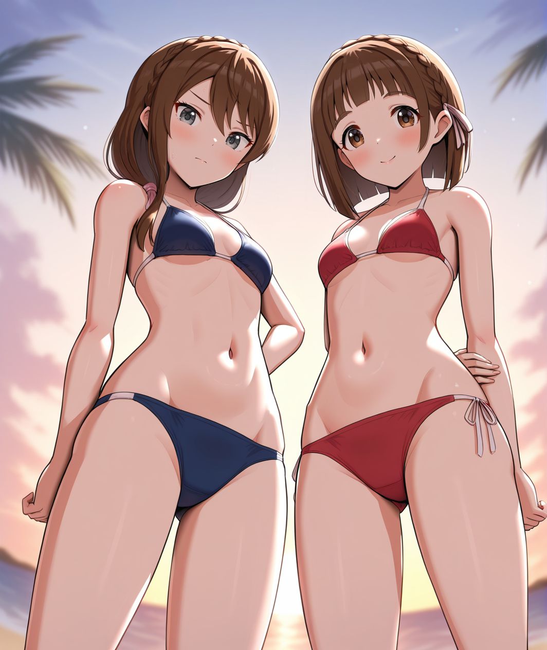 【ローアングル】見上げる視点なら何でもエロくなるか検証するスレ その38【二次画像】