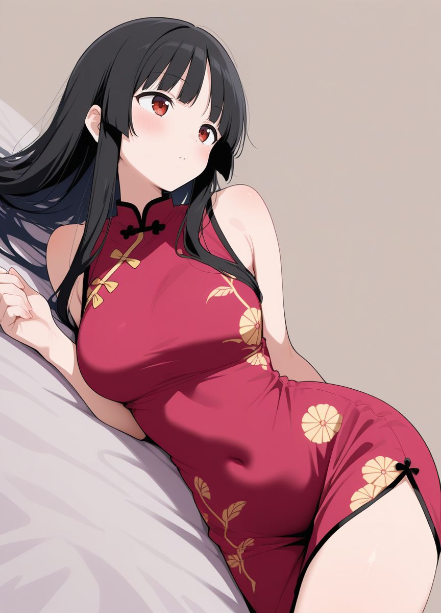【チャイナ服】色気がやばいwチャイナドレスの女の子画像まとめ　その22【二次画像】