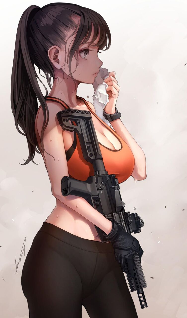 【二次】ポニーテールに髪を結んだ女の子の画像まとめ　その52【45枚】のトップ画像
