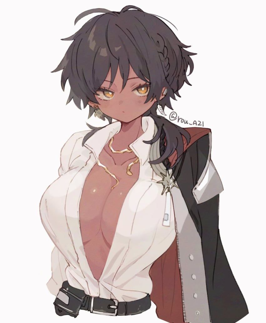 【褐色肌】二次褐色美少女が集まるスレ　その28【二次画像】
