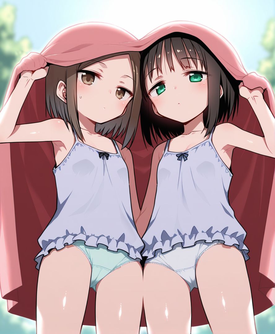 【ローアングル】見上げる視点なら何でもエロくなるか検証するスレ　その24【二次画像】