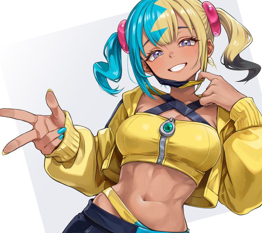【褐色肌】二次褐色美少女が集まるスレ　その19【二次画像】