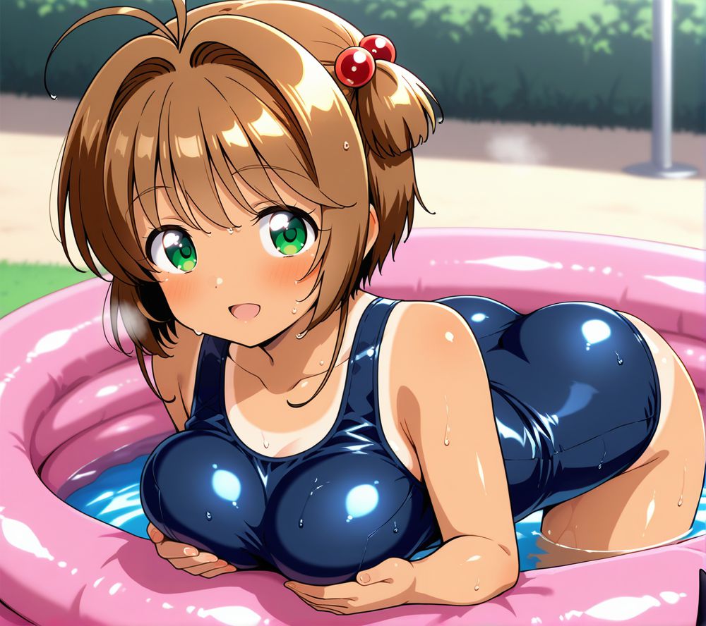 【スク水】あの日、もっと見ておけばよかったスク水画像がこちら&hellip;　その18【二次画像】