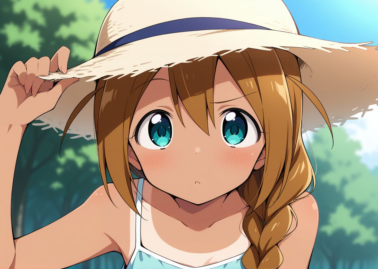 【日焼け】目に焼き付く日焼け美少女の画像まとめ　その11【二次画像】のトップ画像