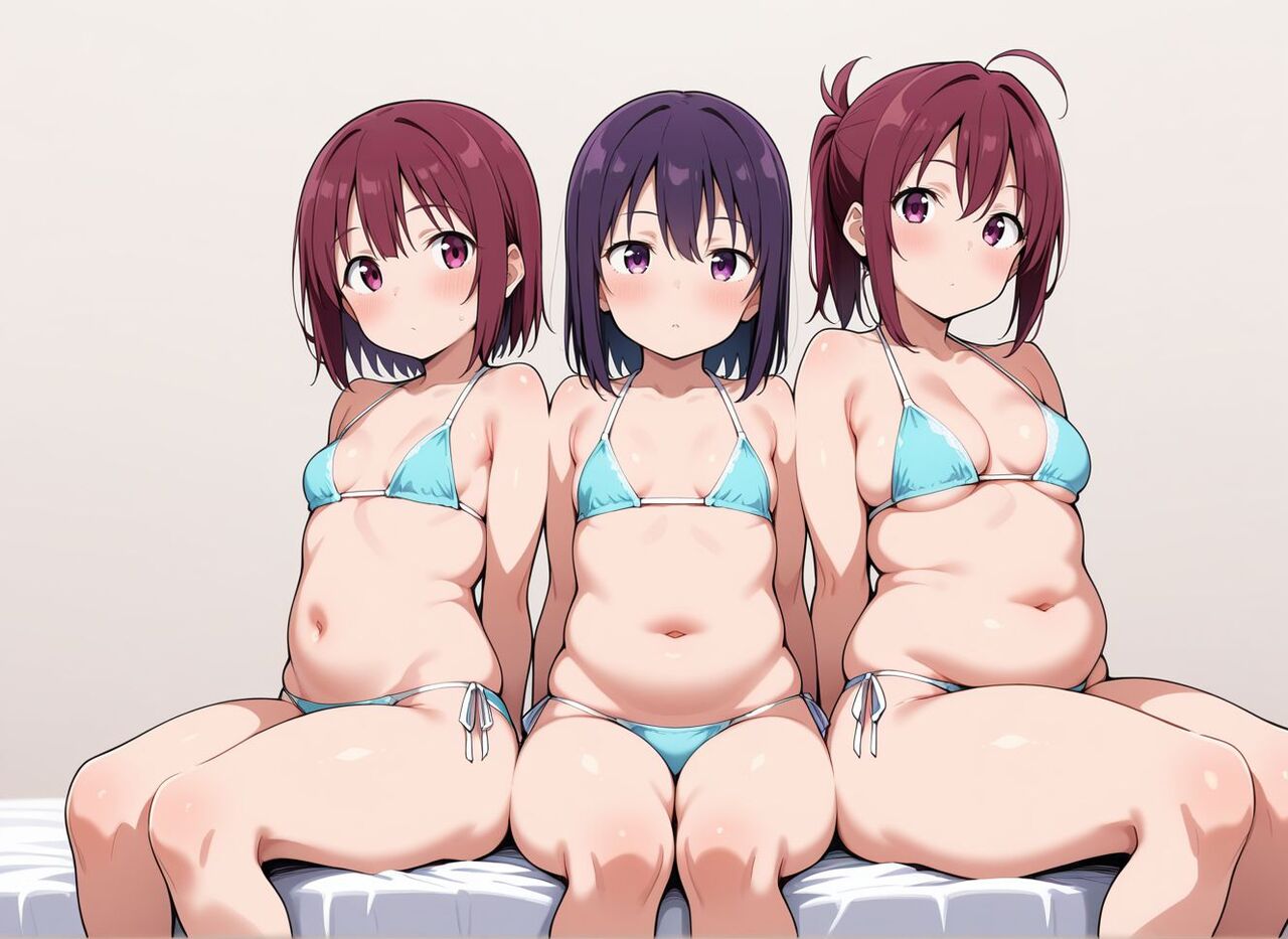 【むちむち】腹とか足とムチムチしてくれるとエッチでとても助かる その25【二次画像】