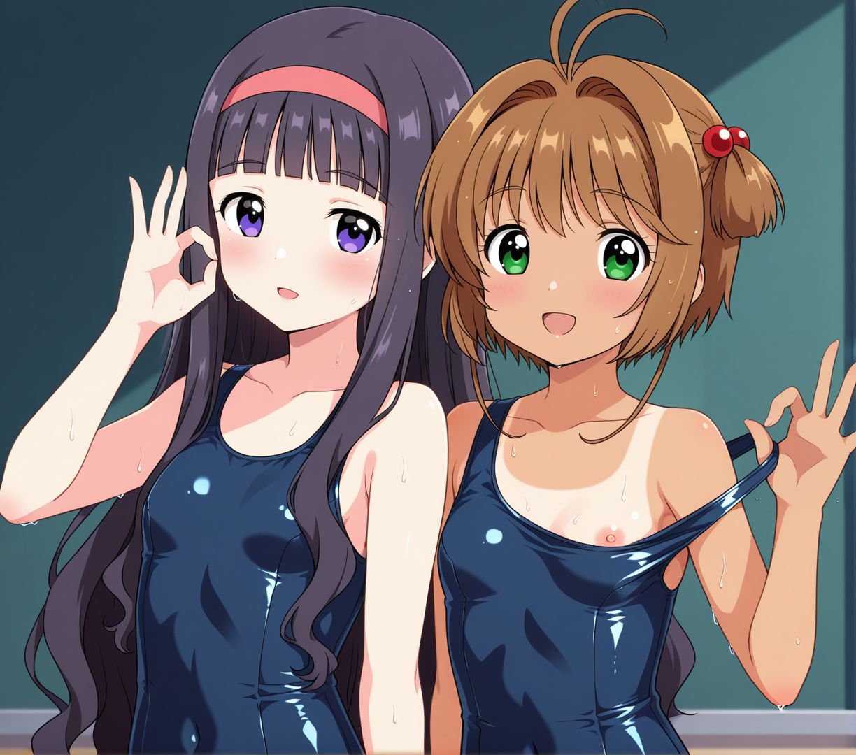 【スク水】あの日、もっと見ておけばよかったスク水画像がこちら… その19【二次画像】