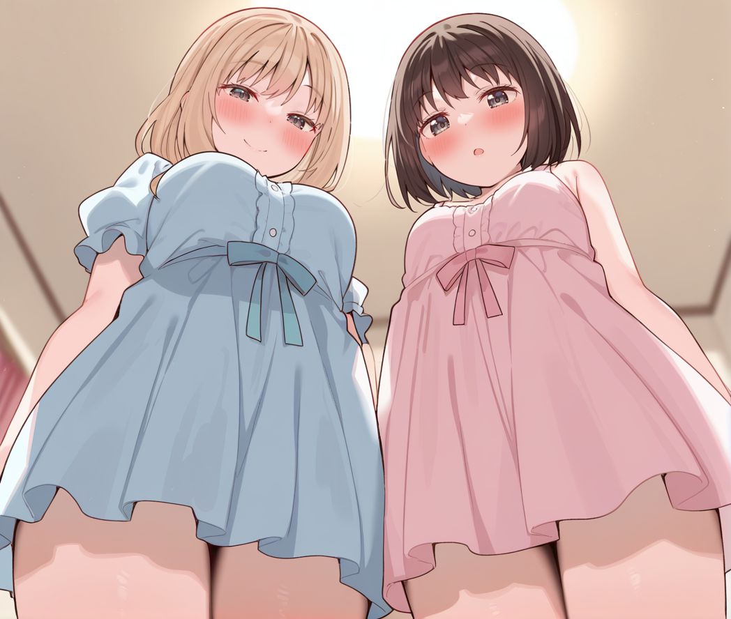【ローアングル】見上げる視点なら何でもエロくなるか検証するスレ　その17【二次画像】