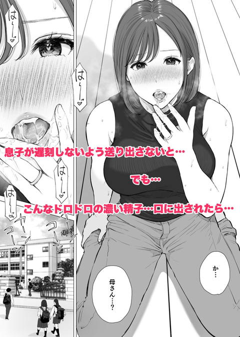 大好きな母さんと中出し母子相姦2-003