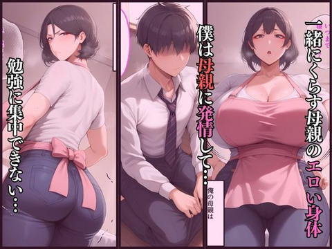 息子のチ●ポで「女」を思い出した母親-001