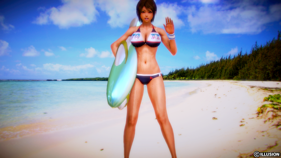 女子サーフィン選手 (1)