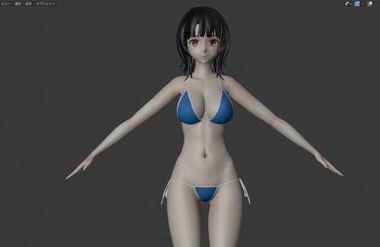 艦これMMD 高雄 pmx-blender (10)