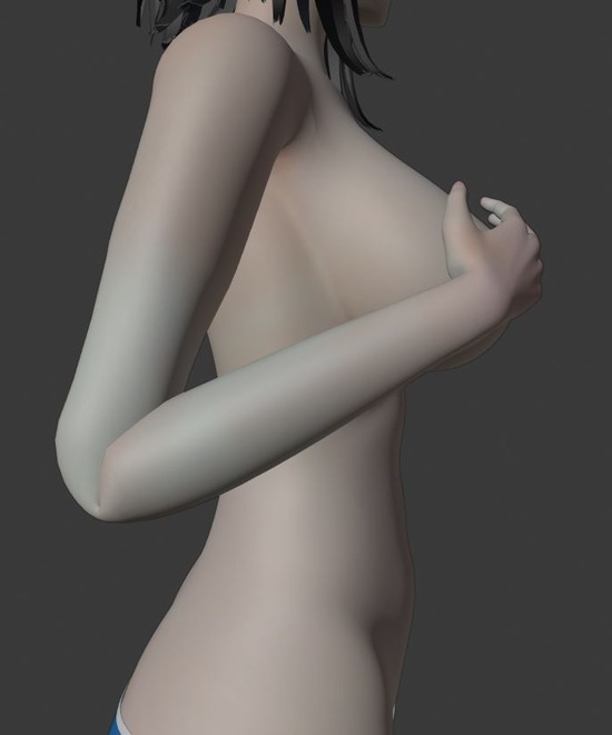 艦これMMD 高雄 pmx-blender (37)