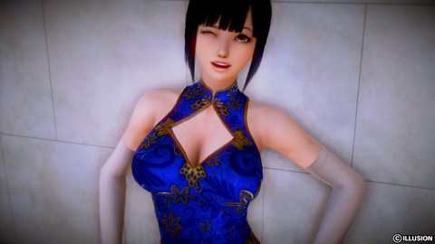 チャイナドレス 3DCG (1)