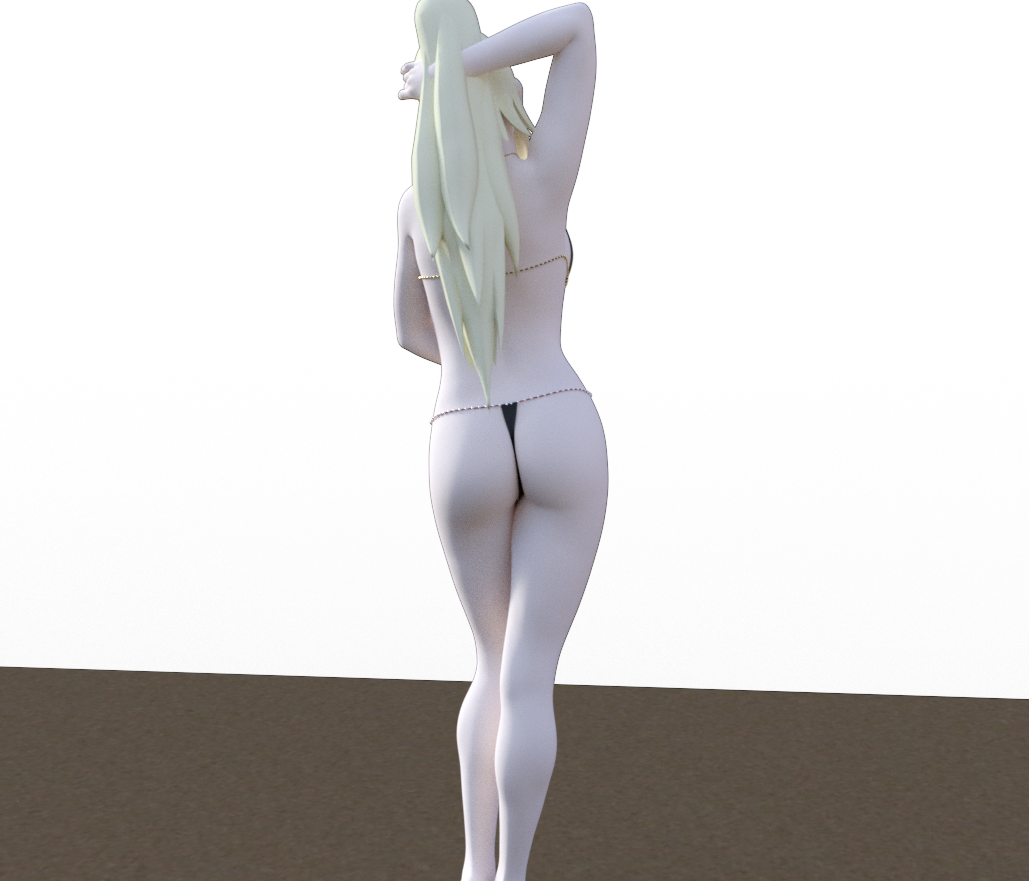 Naruto 山中いの にキワドイ水着を着させてグラビア撮影 ３dエロゲーで遊ぼう ハニーセレクト実践記