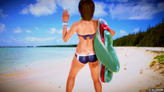 女子サーフィン選手 (7)