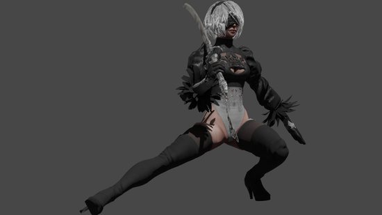 2B お尻 (1)