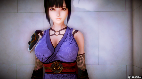 ノーパン忍者 3DCG (1)