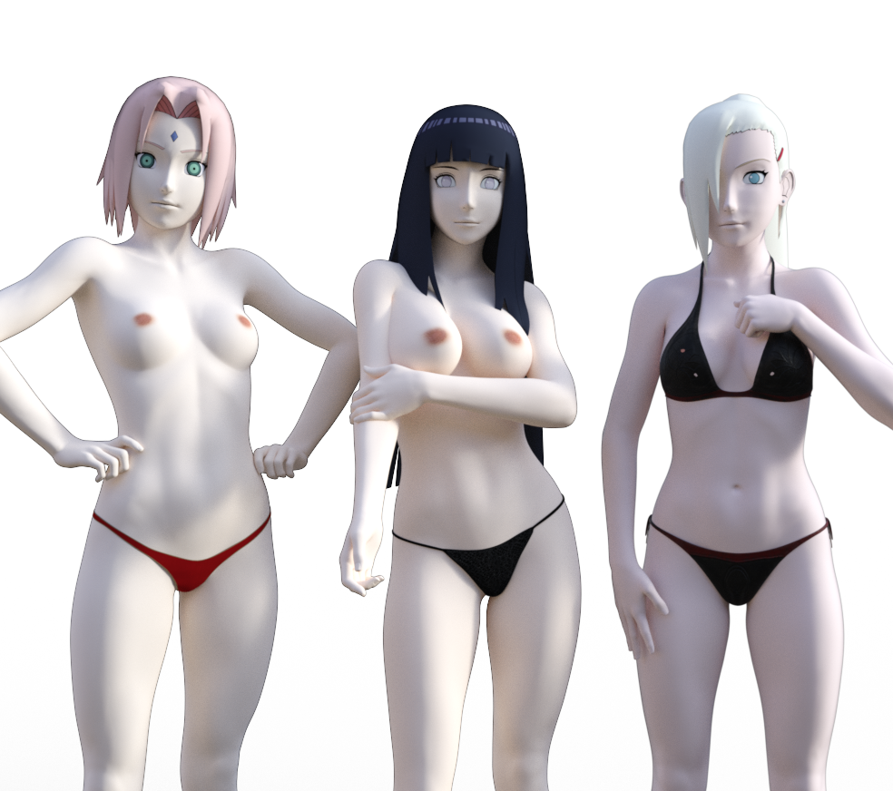 スケスケ 白眼で透視能力を使って見えるもの Naruto ３dエロゲーで遊ぼう ハニーセレクト実践記