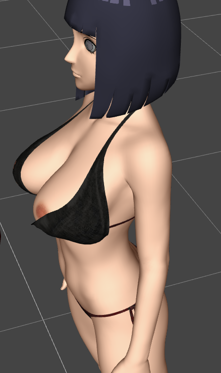 日向姉妹　乳比べ (3)