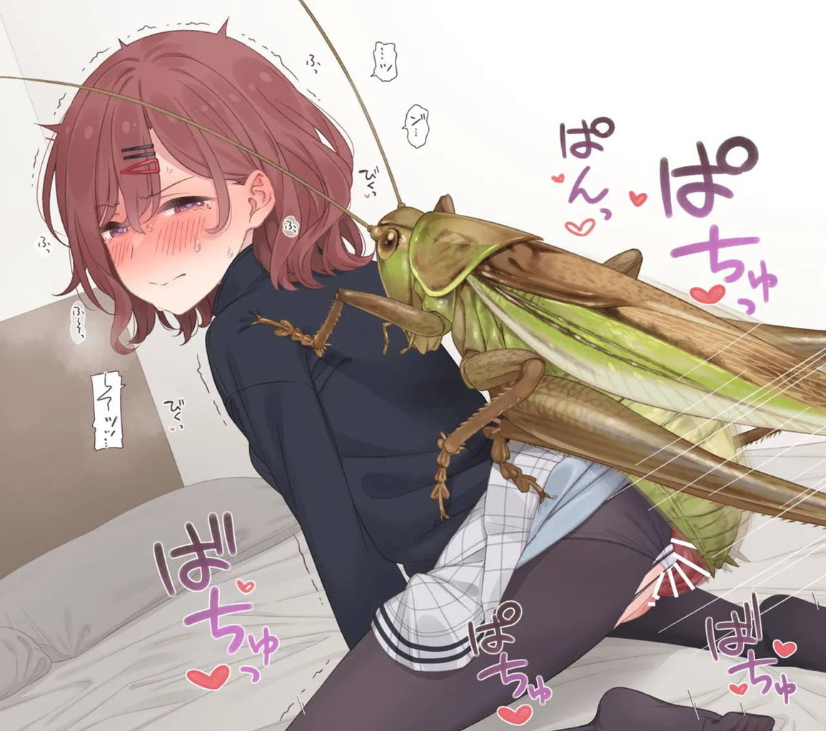 【シャニマス】樋口円香がバッタと種付け交尾をして蟲を出産