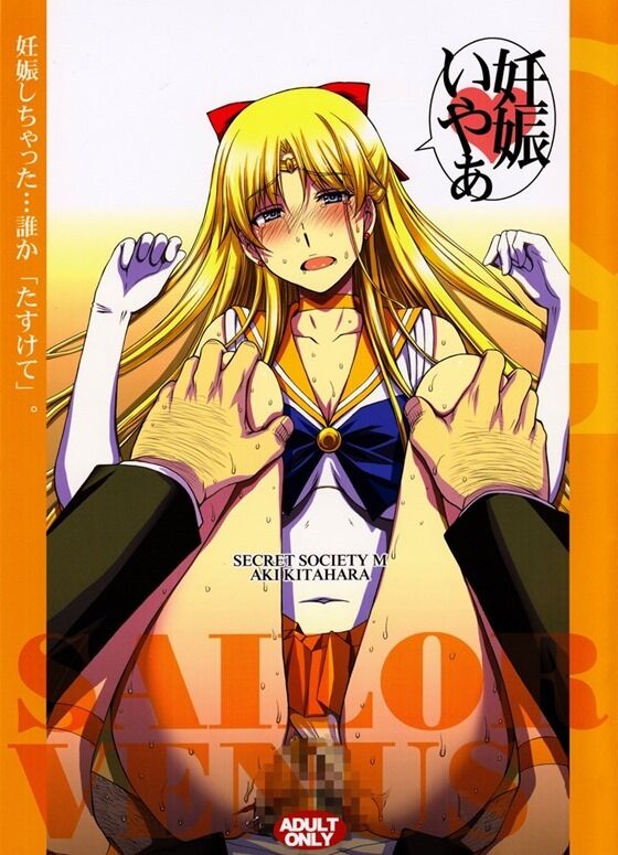 【セーラームーン】妊娠しちゃった....誰か「たすけて」セーラーヴィーナスもおじさんの精子には勝てなかったよ