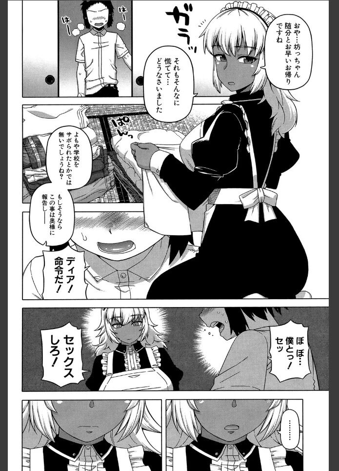 褐色メイド21