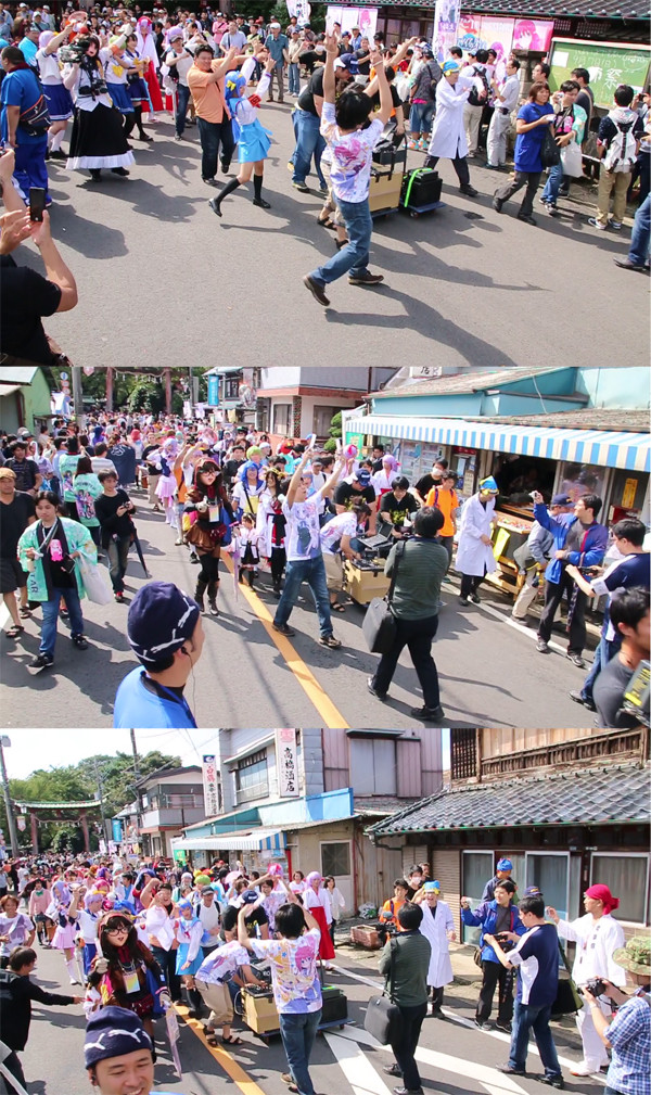 土師祭2014 進撃のOTAKOIソーランスタート