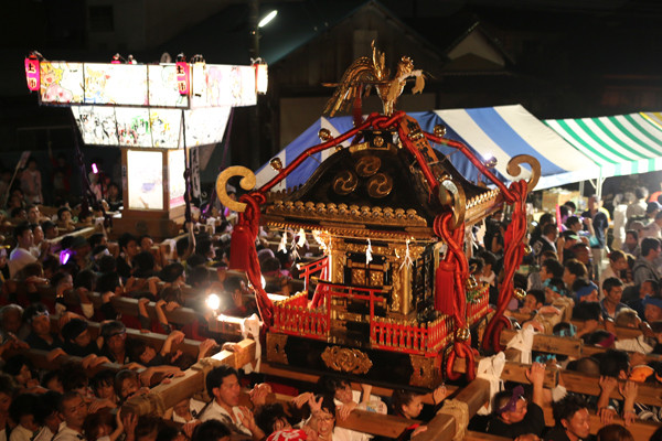 土師祭2014 夜の部終盤