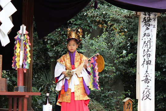 大酉祭 第五座、岩戸照開諸神大喜之段2