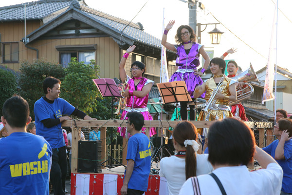 土師祭2014 オタクニカルパレードと金管バンド