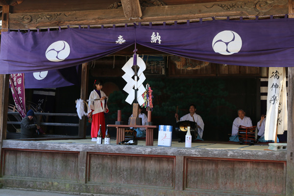 鷲宮神社 年越祭 端神楽