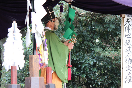 大酉祭 第十二座、天神地祇感応納受之段