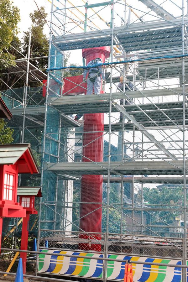 鳥居再建11