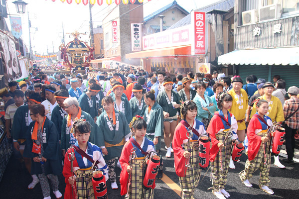 土師祭2014 手古舞が徒業