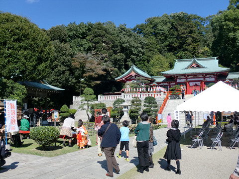 織姫神社の本殿に到着