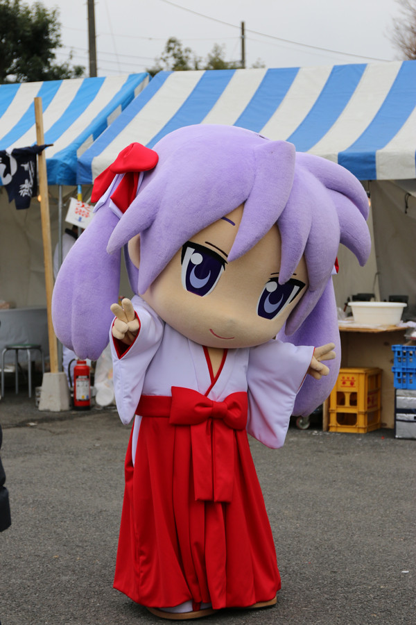 かがみん 鷲宮神社2015年初売り