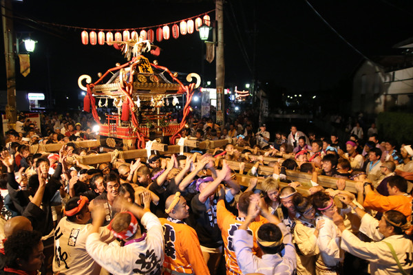 土師祭2014 千貫神輿の渡御2