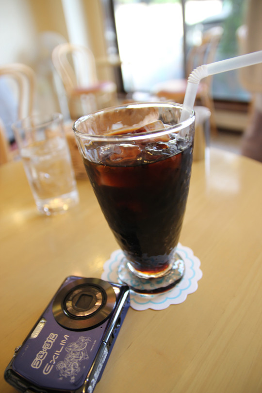 リッシュさんでアイスコーヒーを