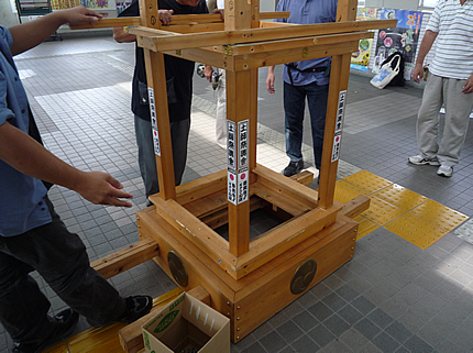 らき☆すた神輿中心部分