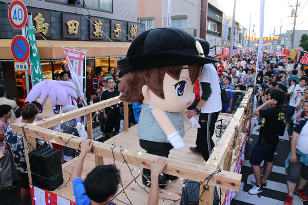 土師祭2014 オタクニカルパレードとゆるキャラ