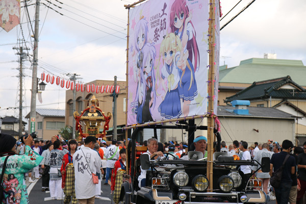 土師祭2014-千貫神輿 昼の部折り返し渡御開始