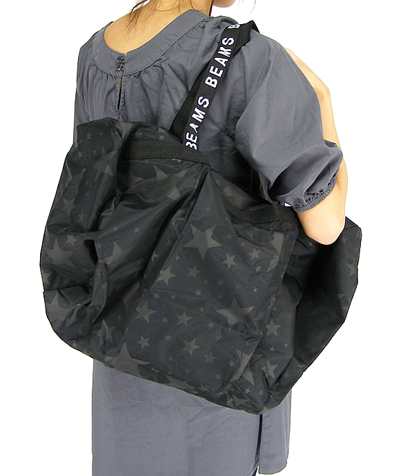 Beamsのbpr 星柄ナイロンボストントート Fruitpunch しーずん2
