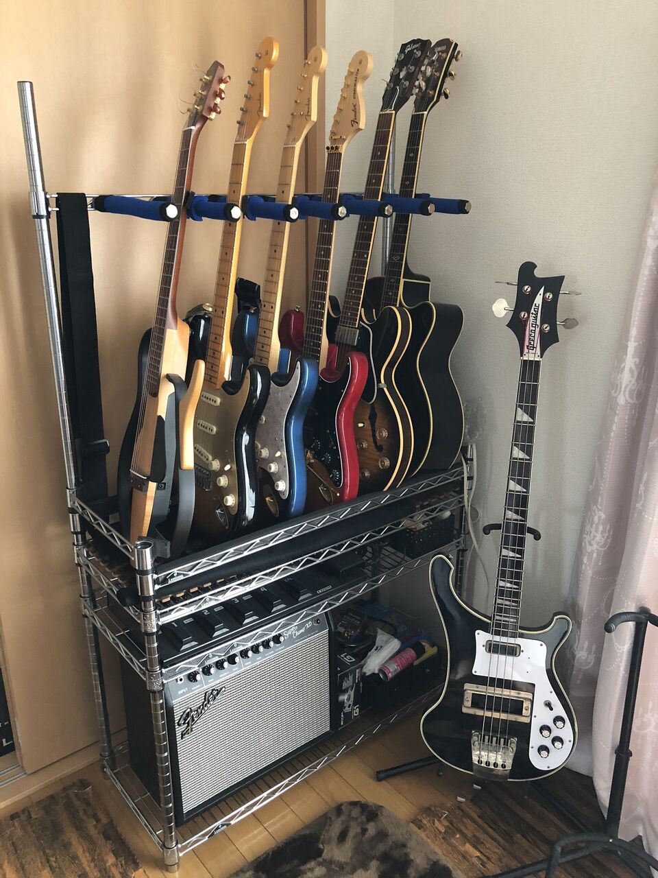 Rickenbacker 4001(のGreco版コピー) : BP5とKUOTAとBIANCHIで